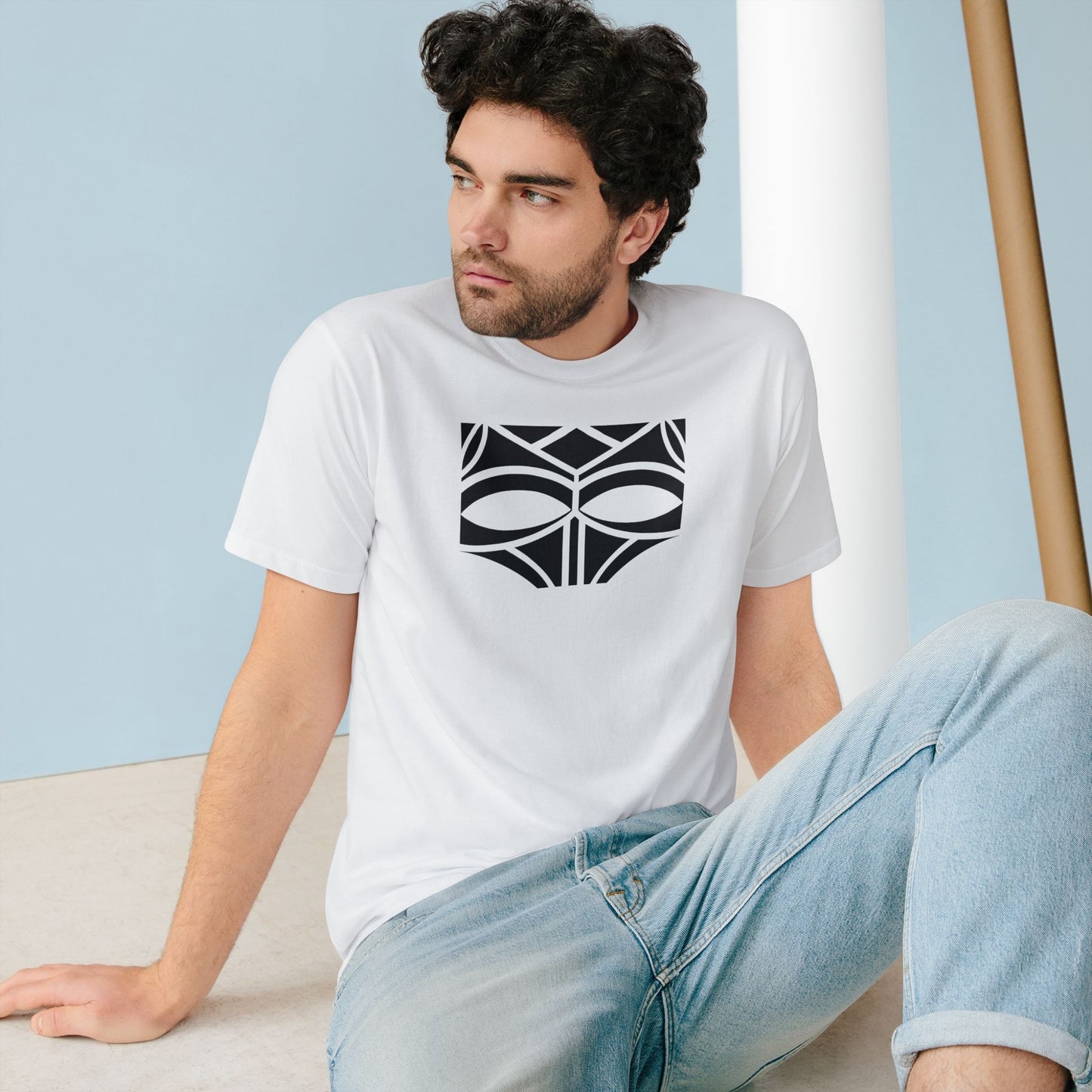 Unisex 100% Organic Cotton Staple T-shirt (Design 3)