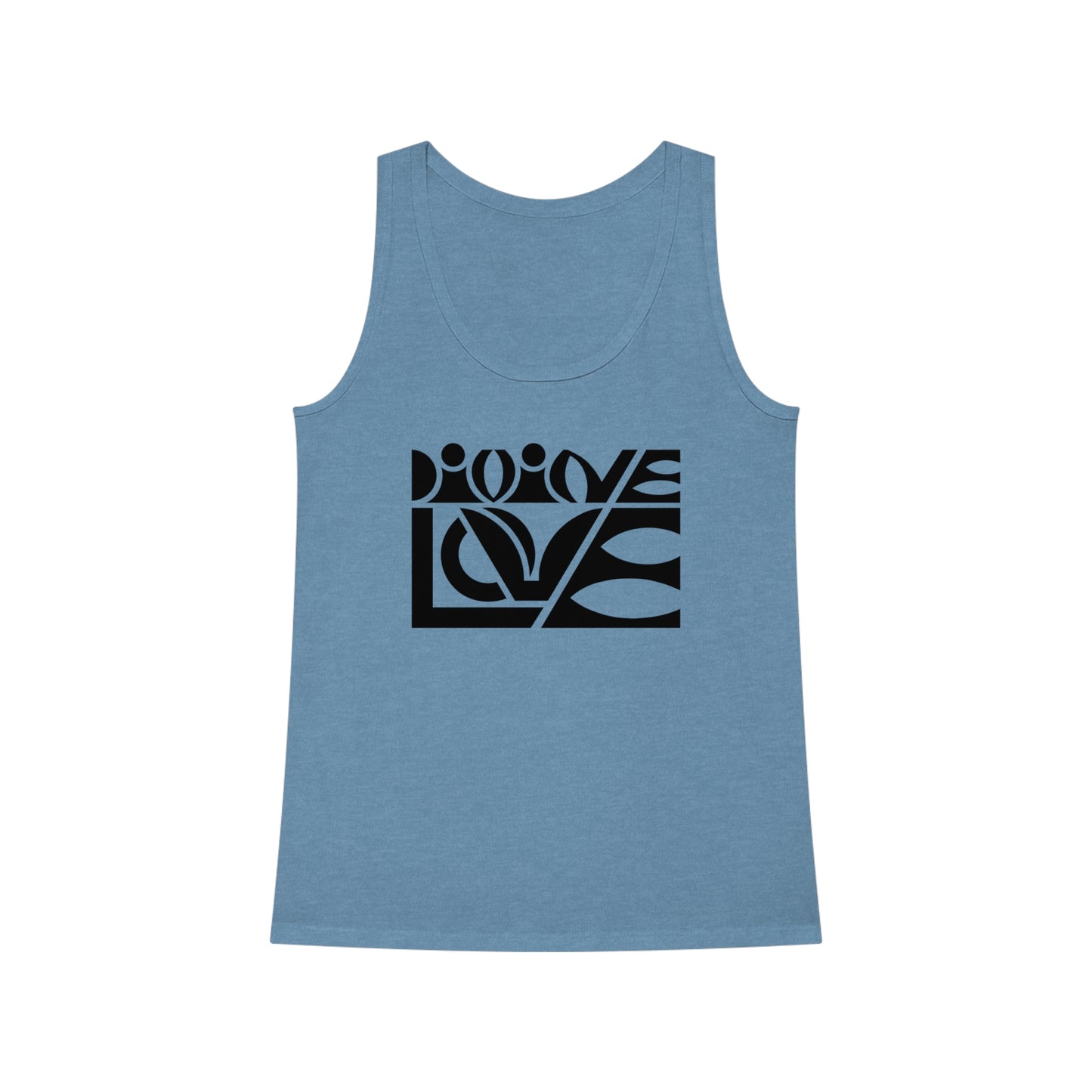 Women's Dreamer 100% Organic Cotton Tank Top (Divine Love)