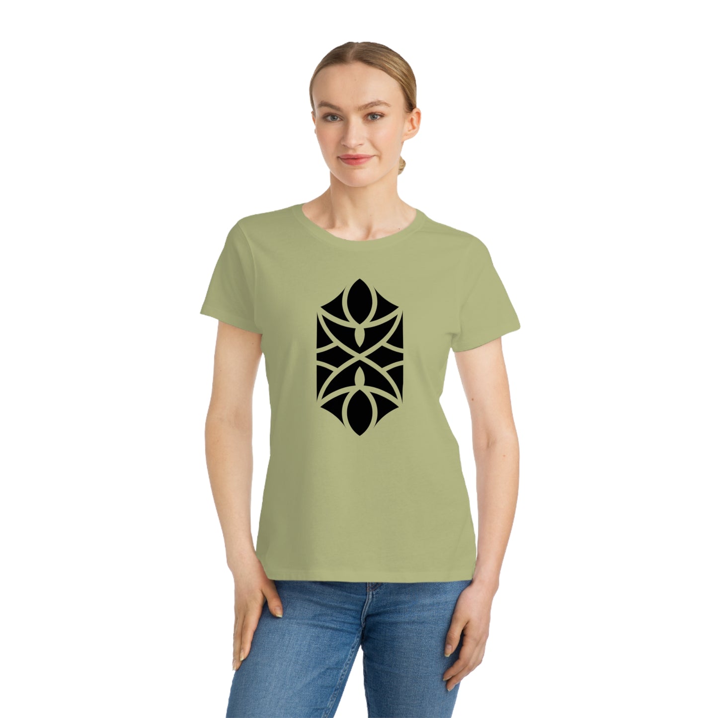 Women's Classic 100% Organic Cotton T-Shirt (Design 18)