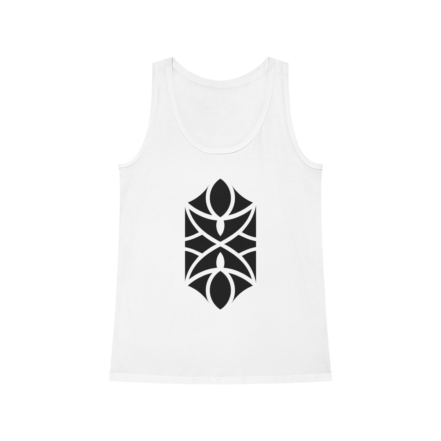 Women's Dreamer 100% Organic Cotton Tank Top (Design 18)