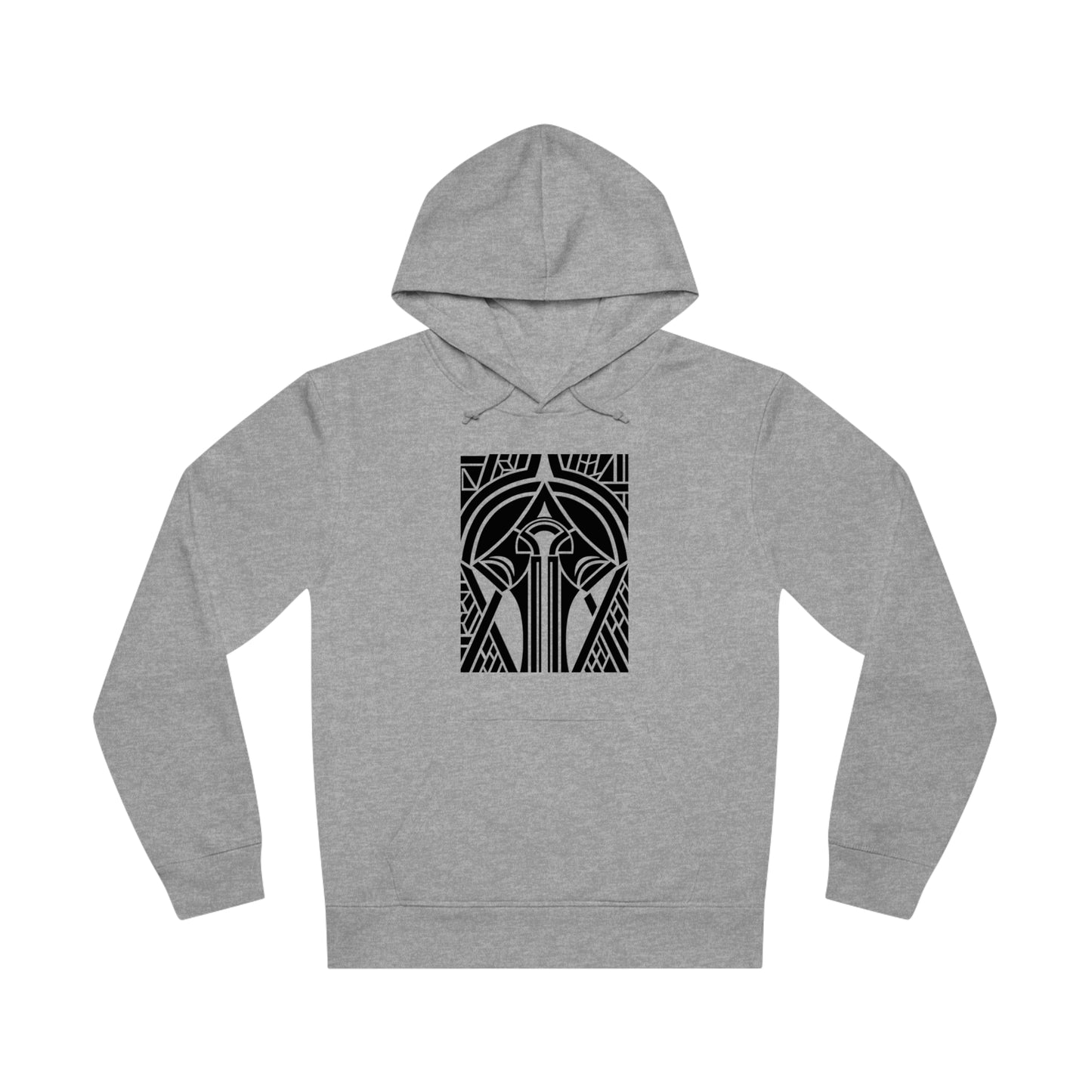 Unisex Drummer Hoodie (85% Organic Cotton and 15% Recycled Polyester) - Design 25 (2)