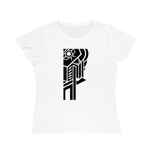 Women's Classic 100% Organic Cotton T-Shirt (Design 28)