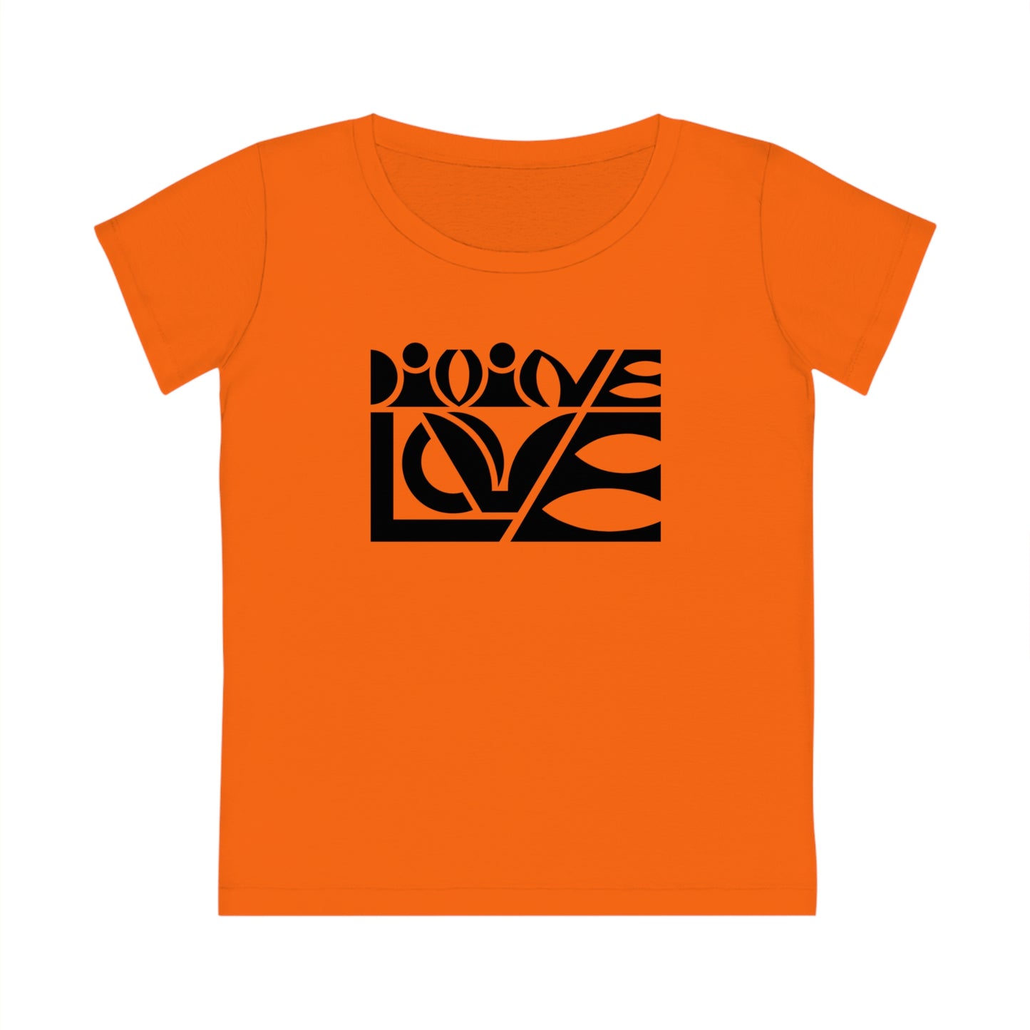 Women's Jazzer 100% Organic Cotton T-shirt (Divine Love)