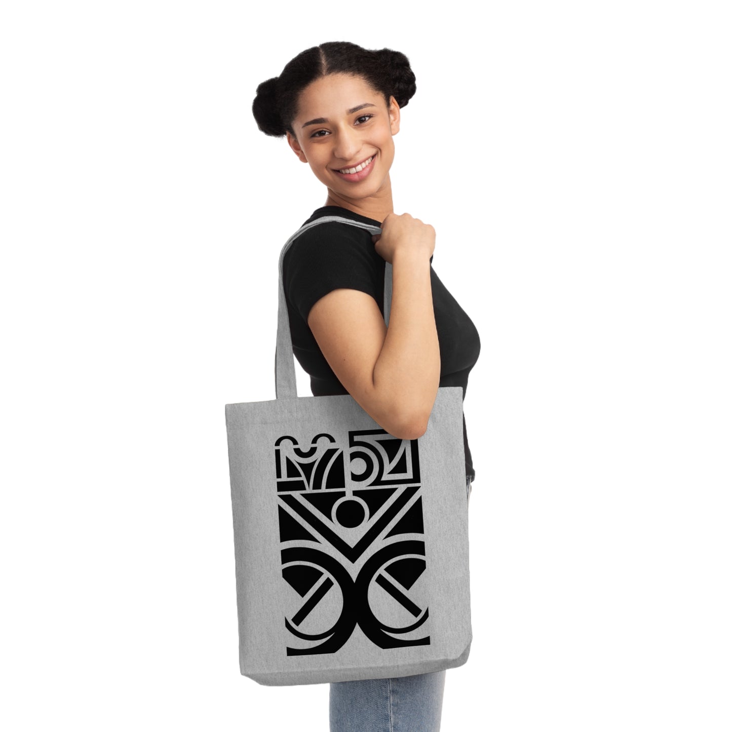 Woven Tote Bag (80% Recycled Cotton and 20% Recycled Polyester) - Design 27