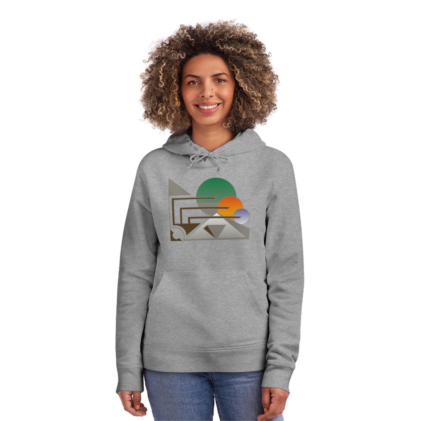 Unisex Drummer Hoodie (85% Organic Cotton and 15% Recycled Polyester) - Design 13