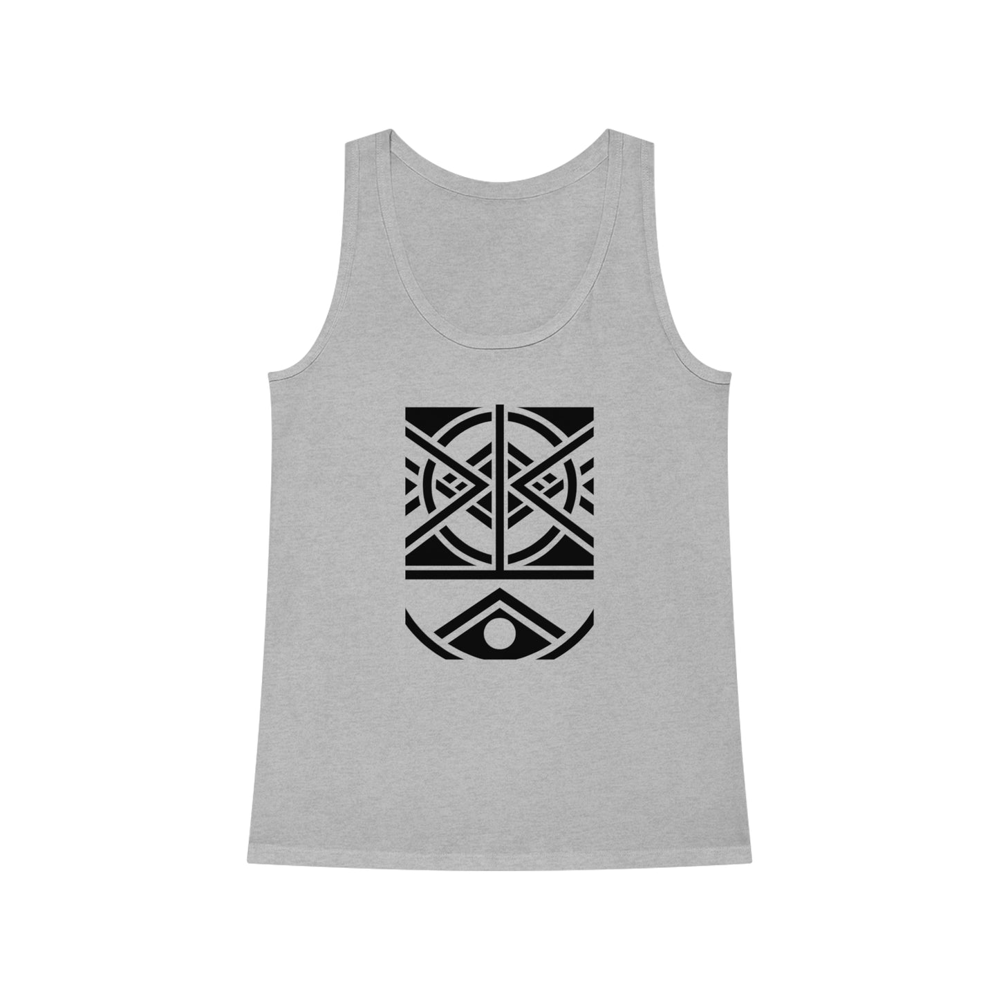 Women's Dreamer 100% Organic Cotton Tank Top (Design 1)