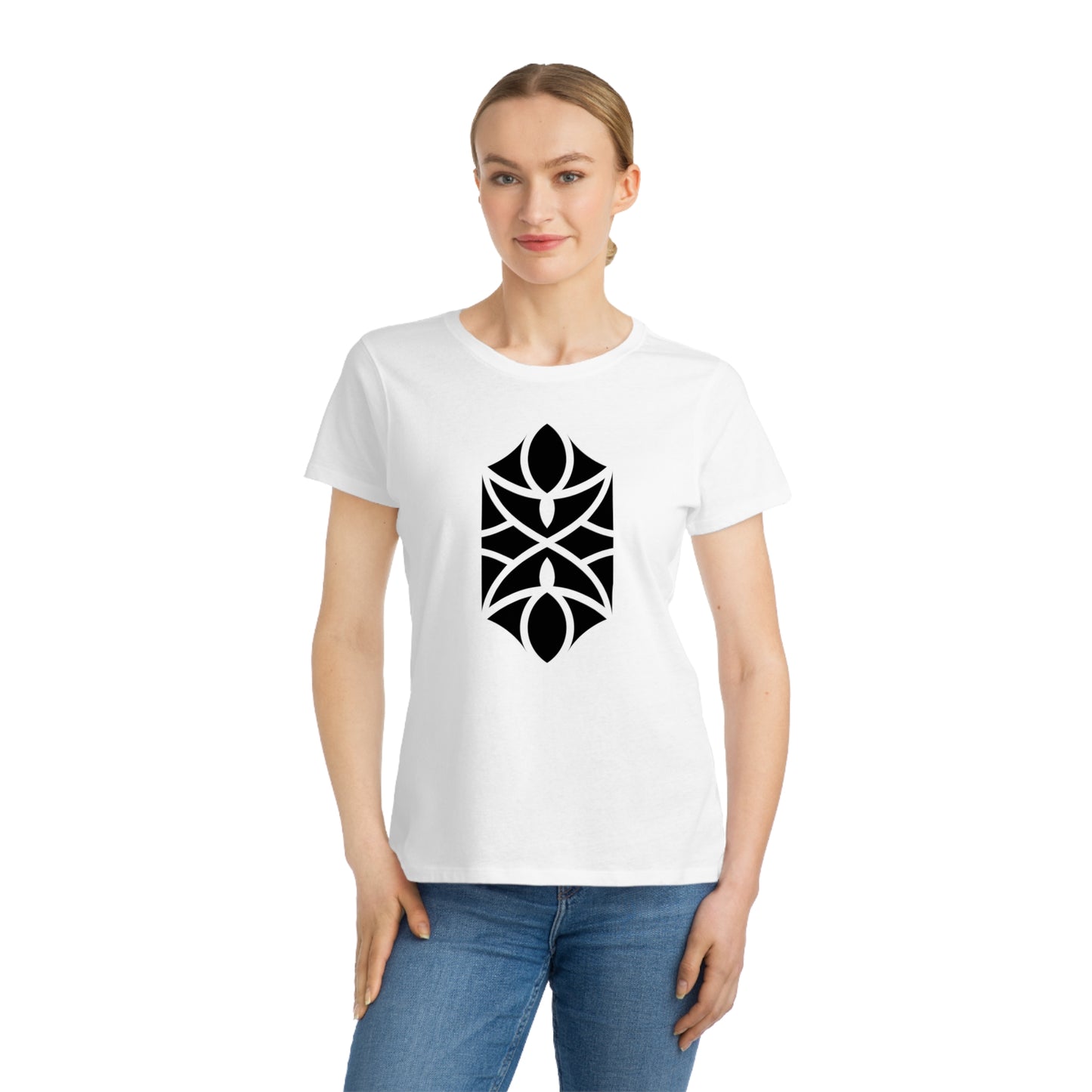 Women's Classic 100% Organic Cotton T-Shirt (Design 18)