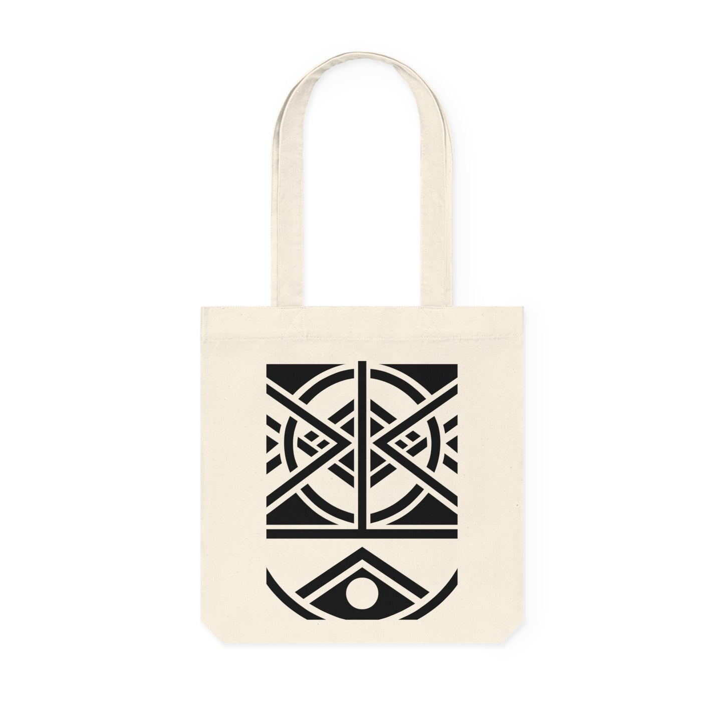 Woven Tote Bag (80% Recycled Cotton and 20% Recycled Polyester) - Design 1