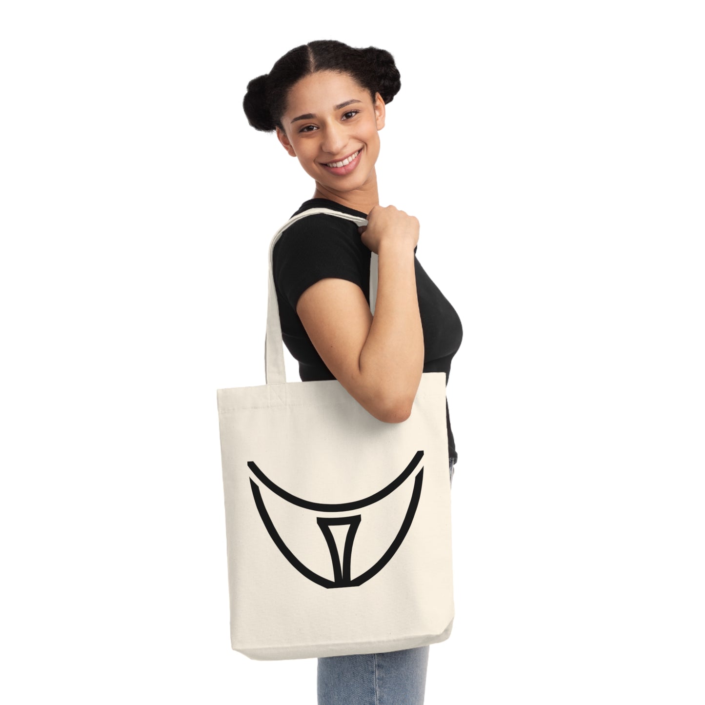 Woven Tote Bag (80% Recycled Cotton and 20% Recycled Polyester) - Design 21