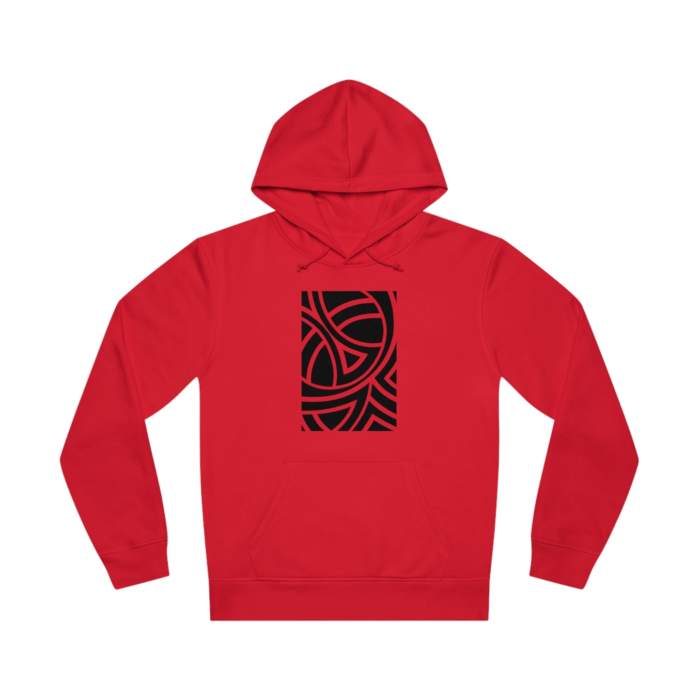 Unisex Drummer Hoodie (85% Organic Cotton and 15% Recycled Polyester) - Design 4