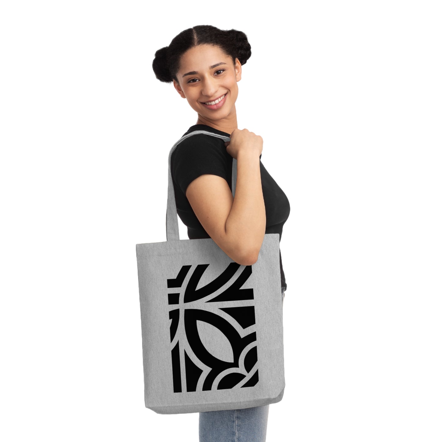 Woven Tote Bag (80% Recycled Cotton and 20% Recycled Polyester) - Design 24