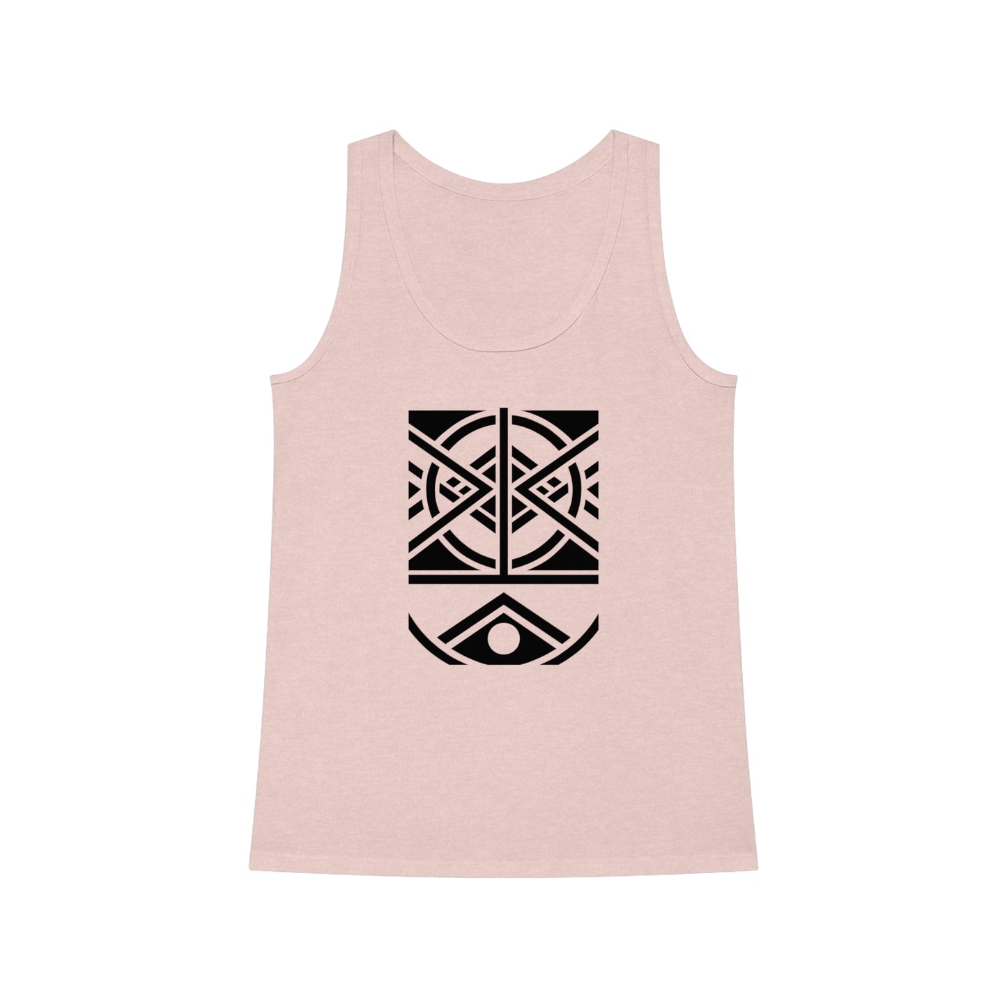 Women's Dreamer 100% Organic Cotton Tank Top (Design 1)