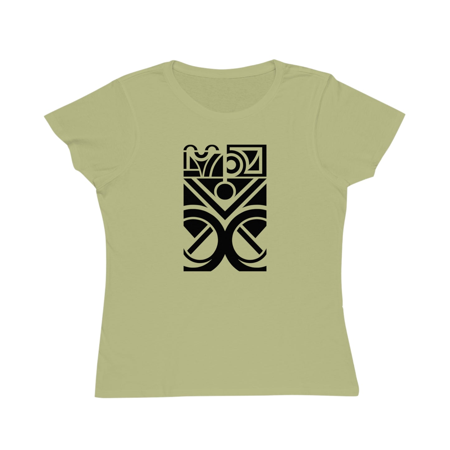 Women's Classic 100% Organic Cotton T-Shirt (Design 27)