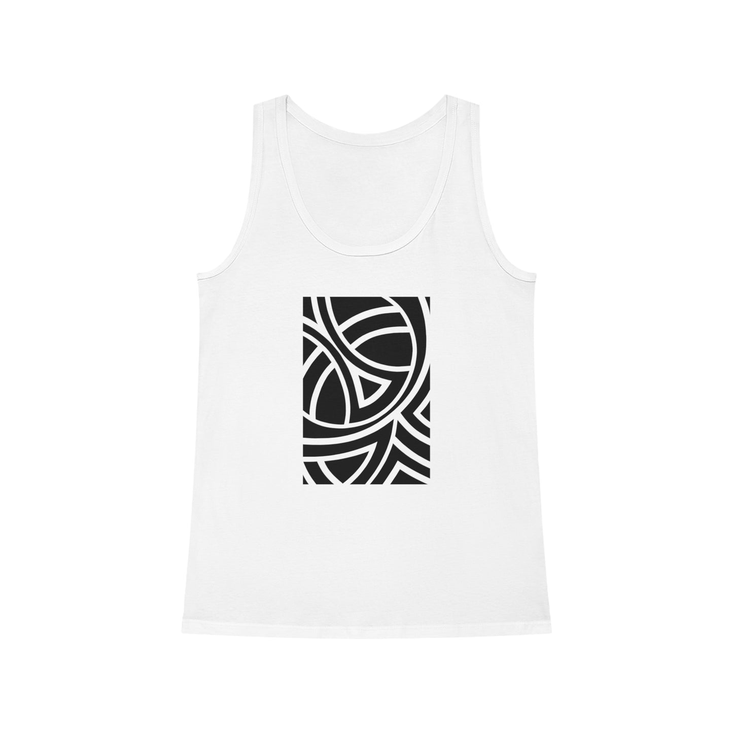 Women's Dreamer 100% Organic Cotton Tank Top (Design 4)