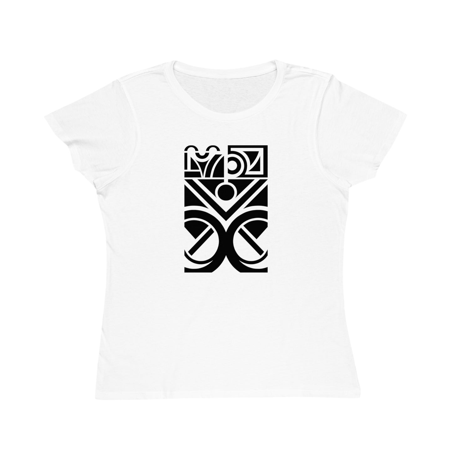 Women's Classic 100% Organic Cotton T-Shirt (Design 27)