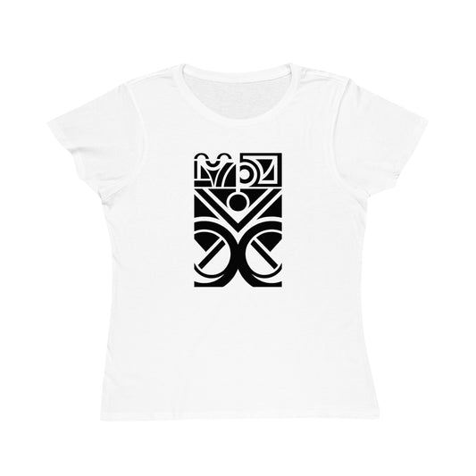 Women's Classic 100% Organic Cotton T-Shirt (Design 27)