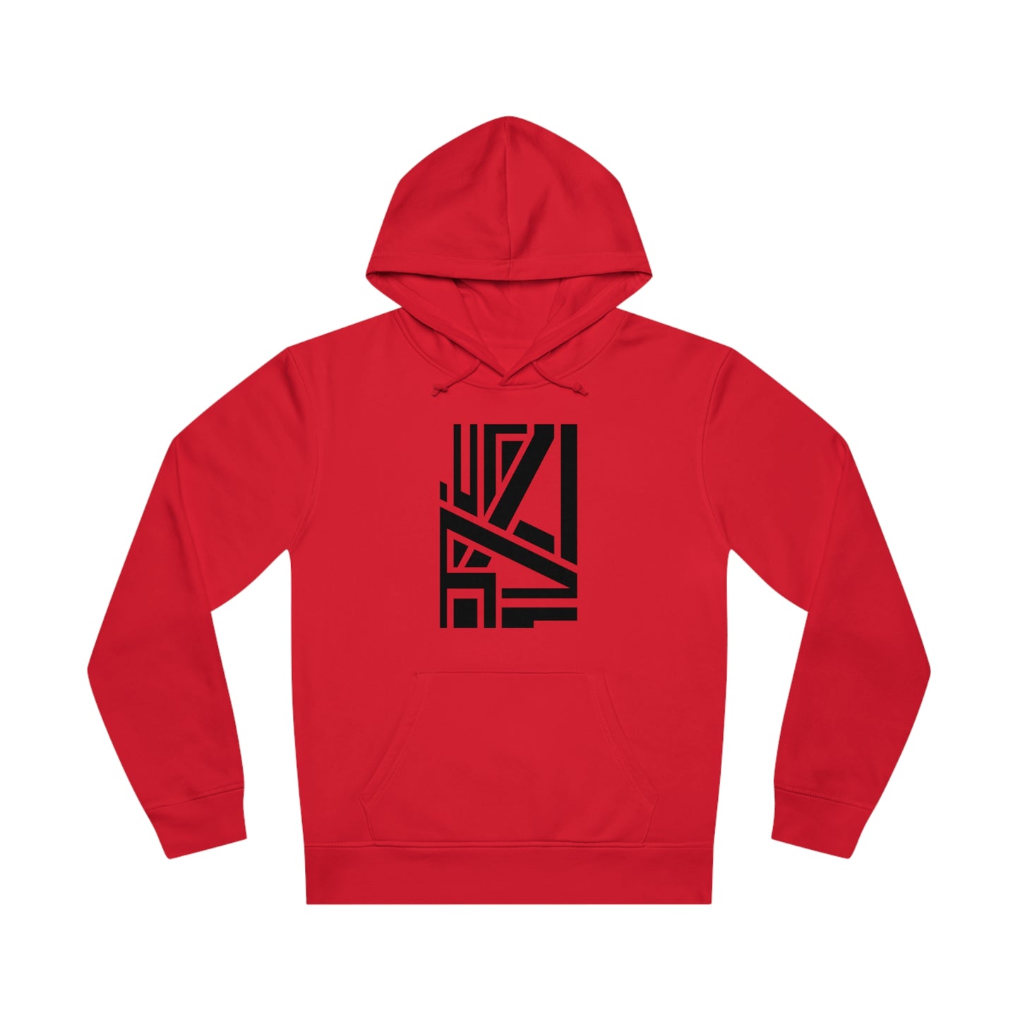 Unisex Drummer Hoodie (85% Organic Cotton and 15% Recycled Polyester) - Design 22