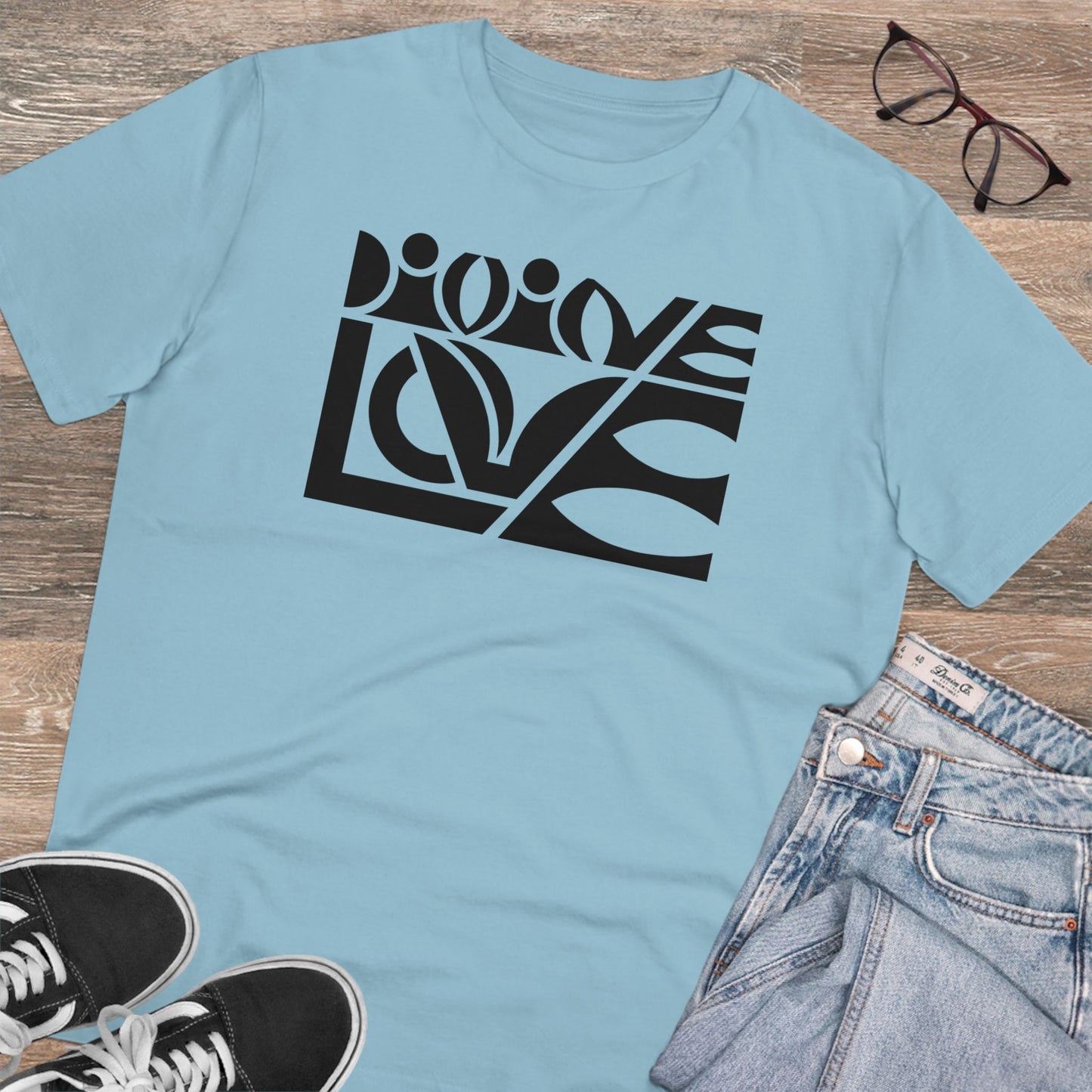 Unisex 100% Organic Cotton Creator T-shirt (Divine Love)