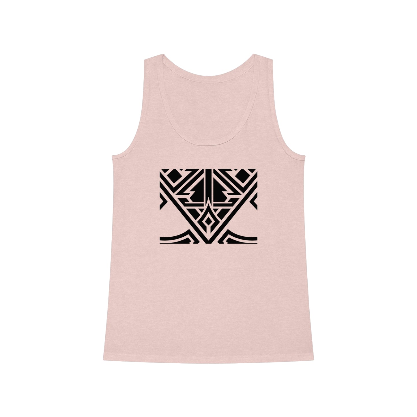 Women's Dreamer 100% Organic Cotton Tank Top (Design 20)