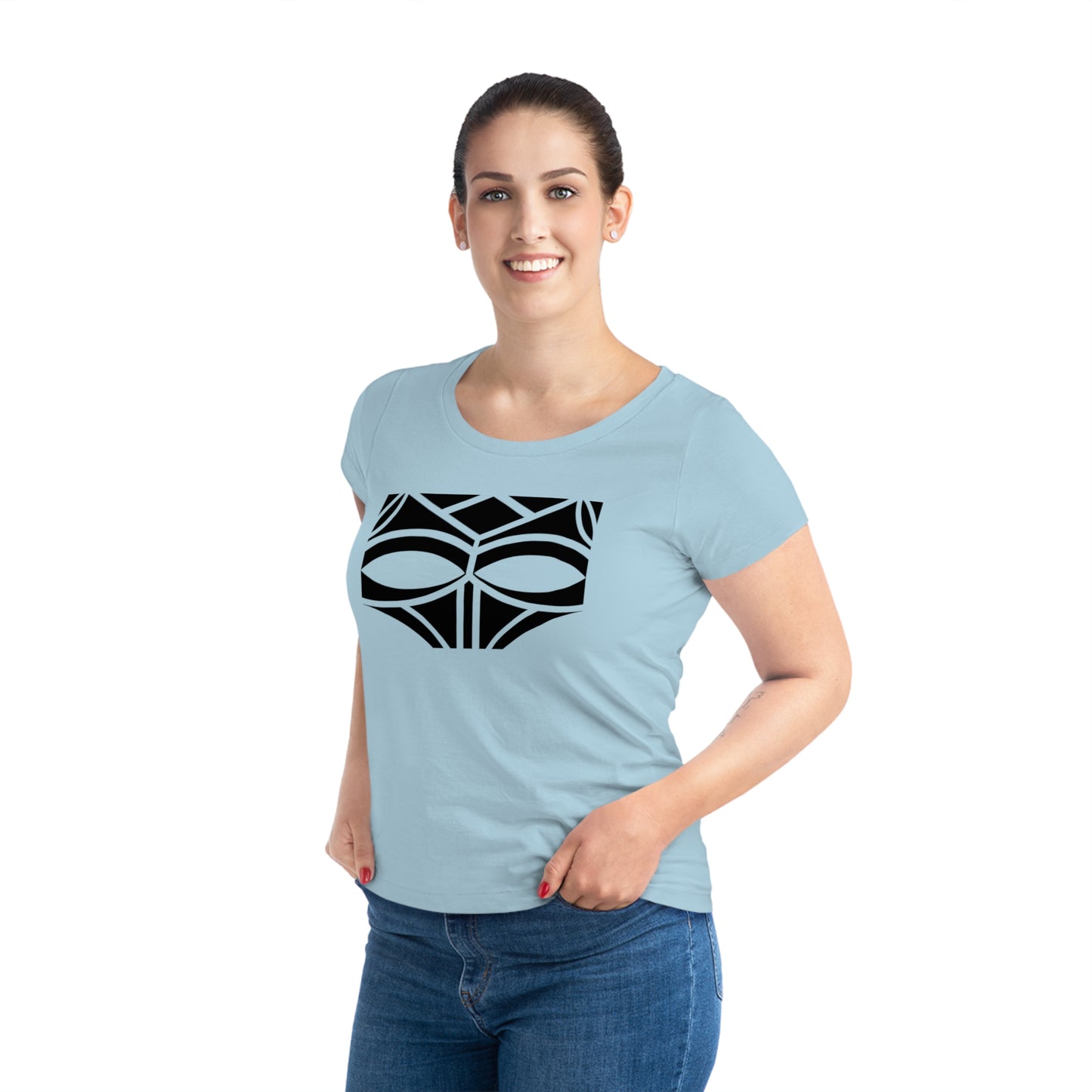 Women's Jazzer 100% Organic Cotton T-shirt (Design 3)