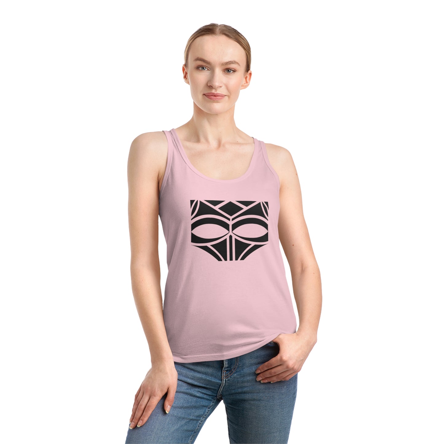 Women's Dreamer 100% Organic Cotton Tank Top (Design 3)