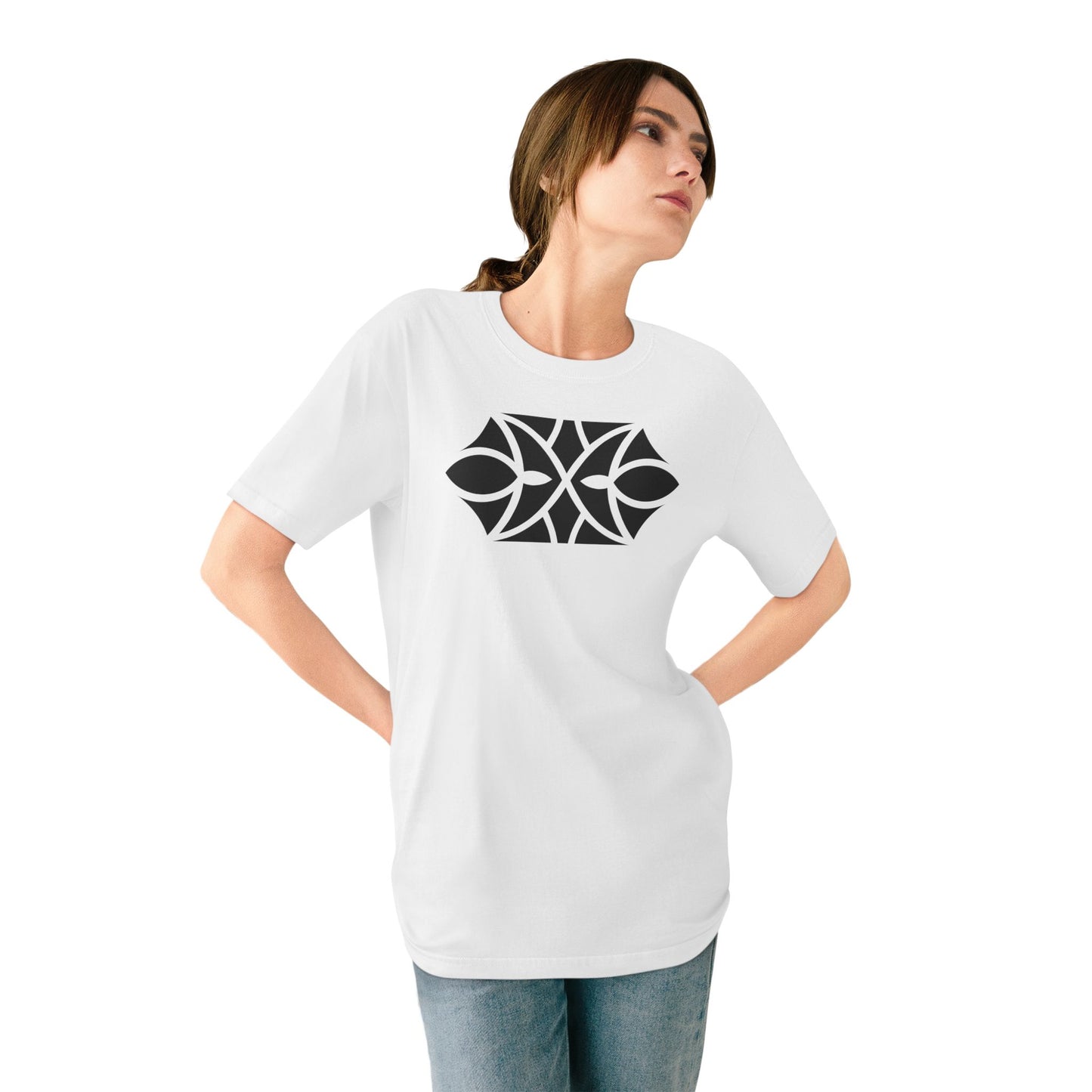 Unisex 100% Organic Cotton Staple T-shirt (Design 18[2])