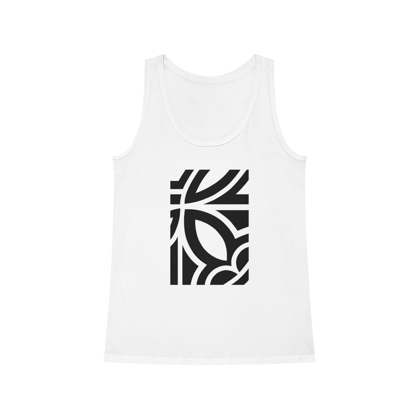 Women's Dreamer 100% Organic Cotton Tank Top (Design 24)