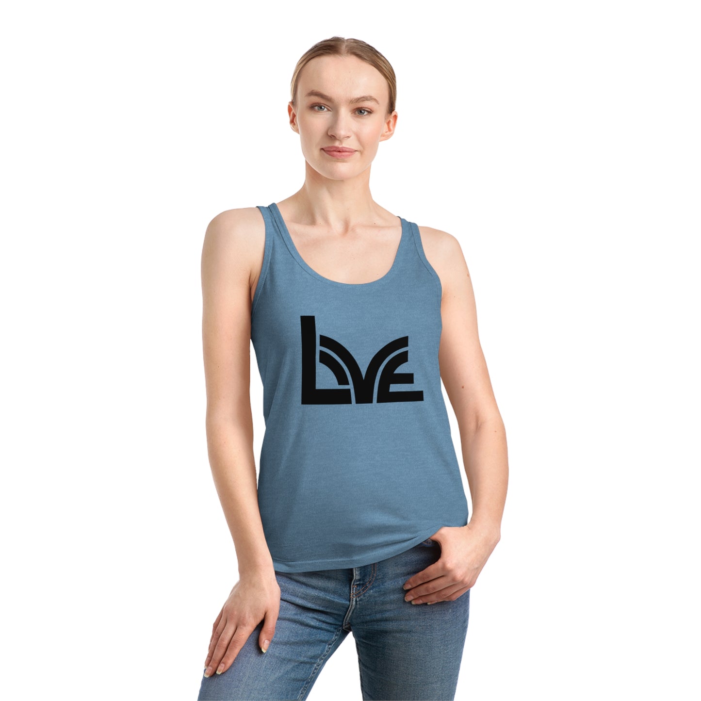 Women's Dreamer 100% Organic Cotton Tank Top (Love)