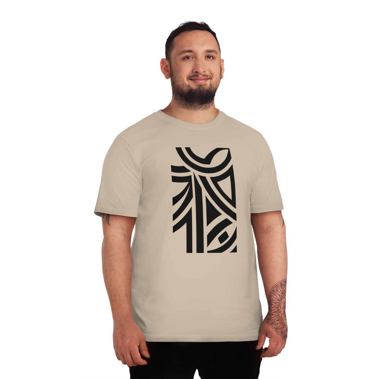 Men's Sparker 100% Organic Cotton T-shirt (Design 26)