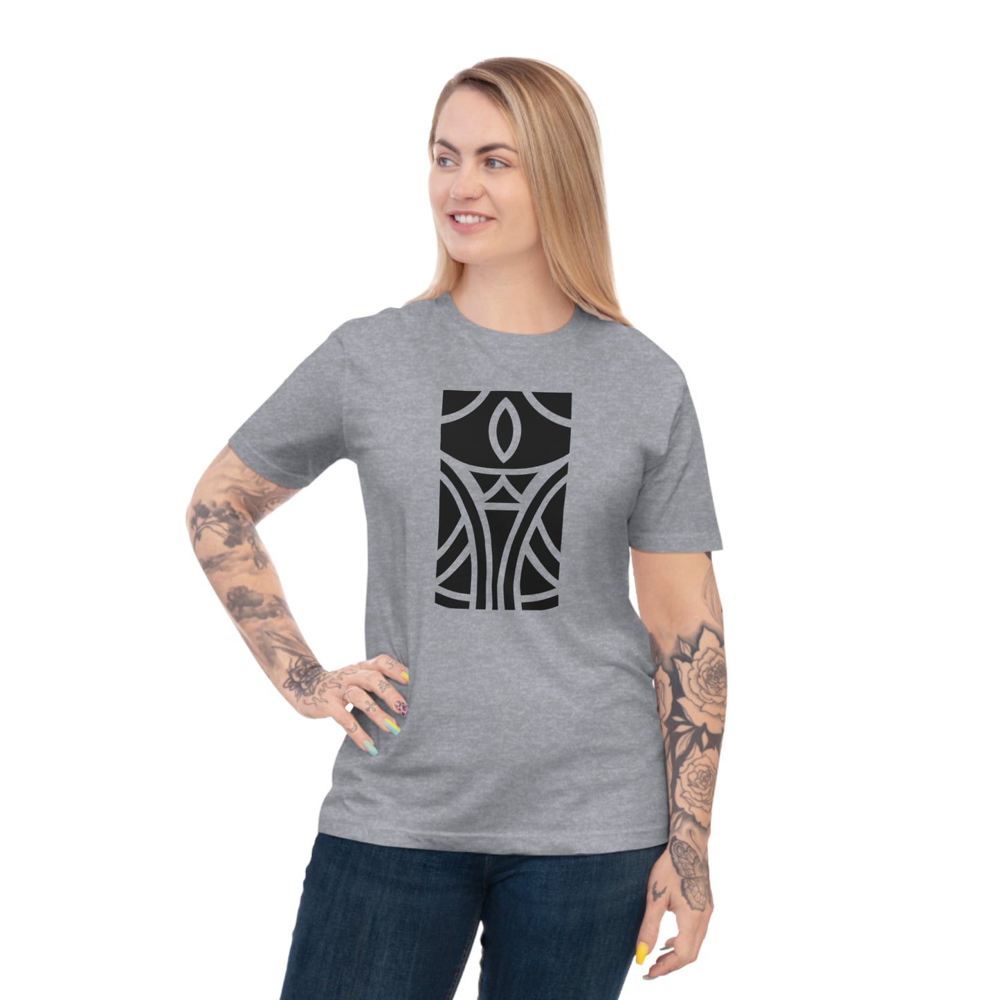 Unisex 100% Organic Cotton Classic Jersey T-shirt (Design 12)