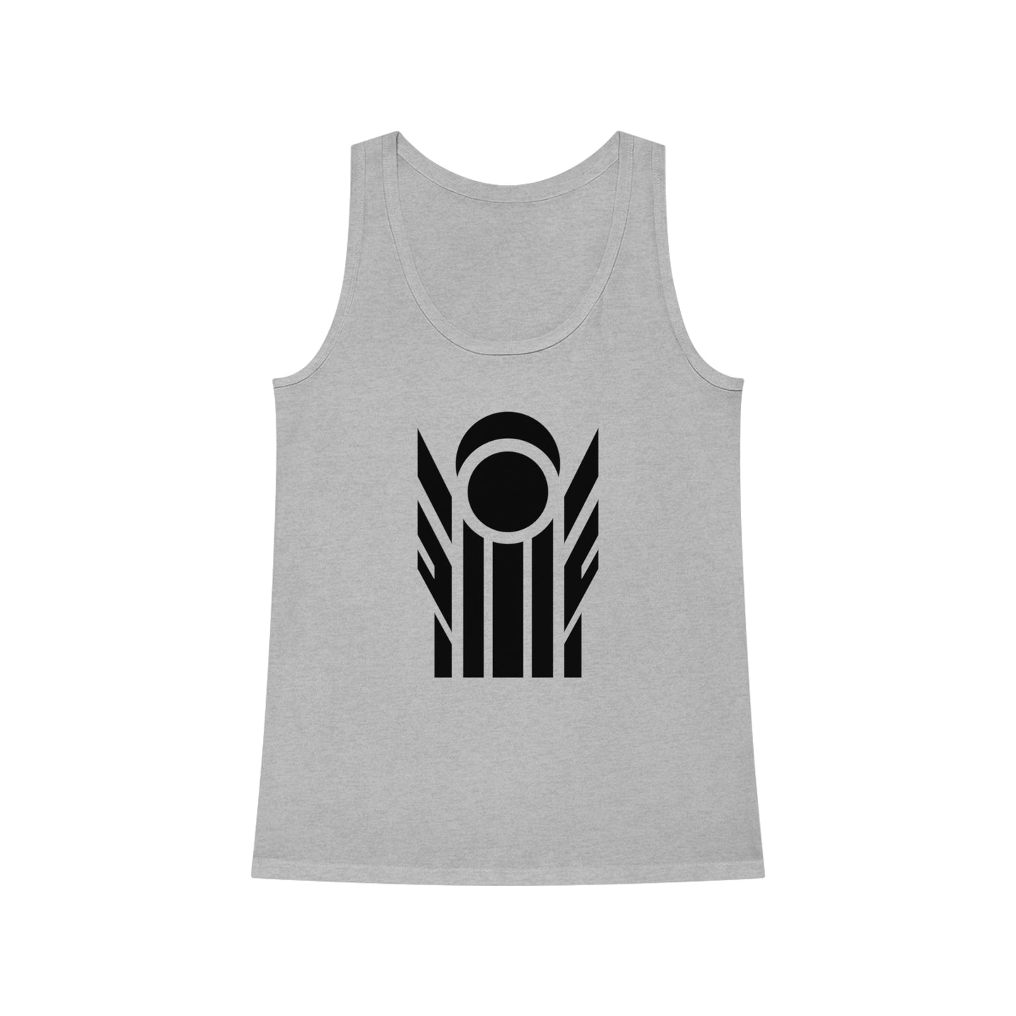 Women's Dreamer 100% Organic Cotton Tank Top (Design 9)