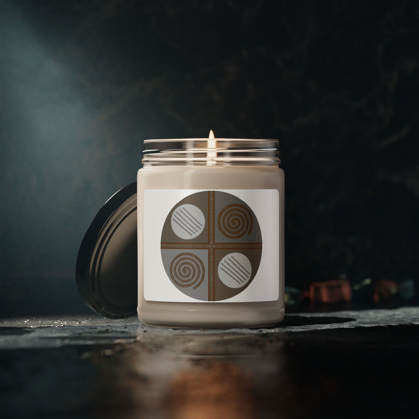 Scented Soy Candle, 9oz (Design 15)