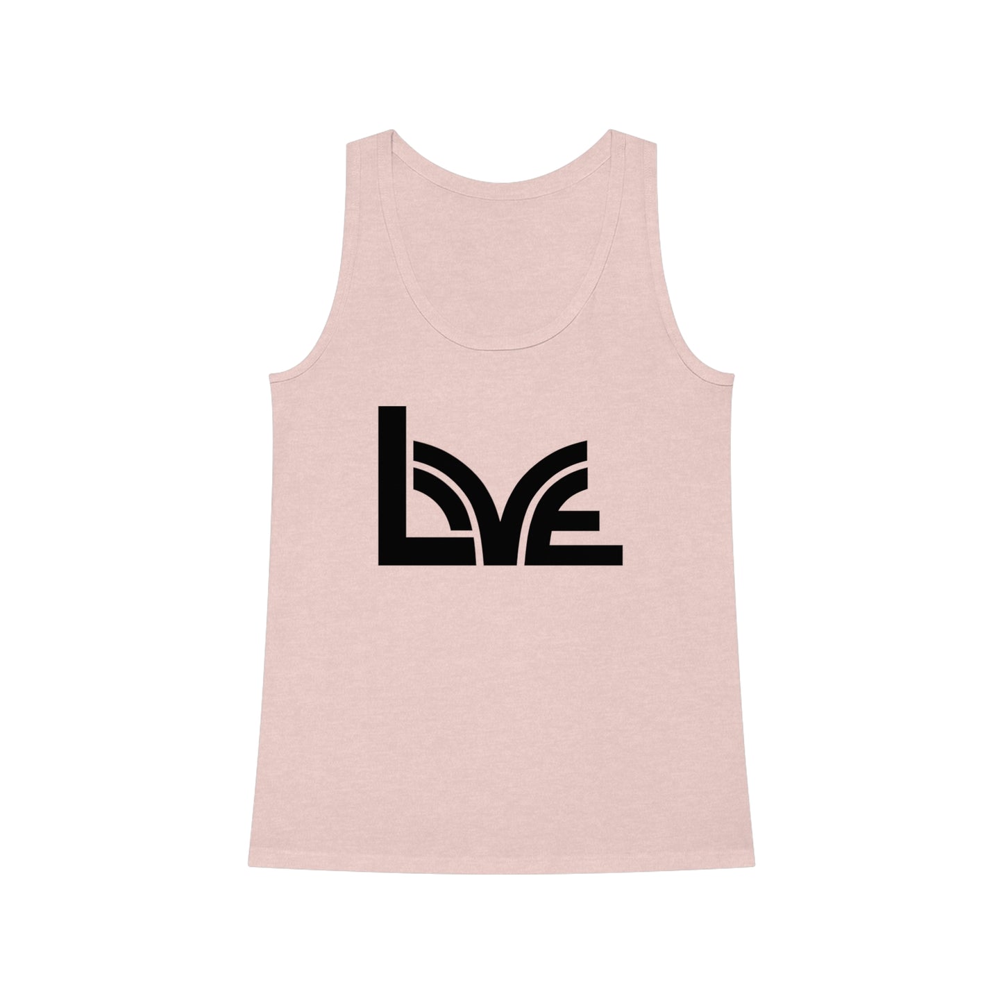 Women's Dreamer 100% Organic Cotton Tank Top (Love)