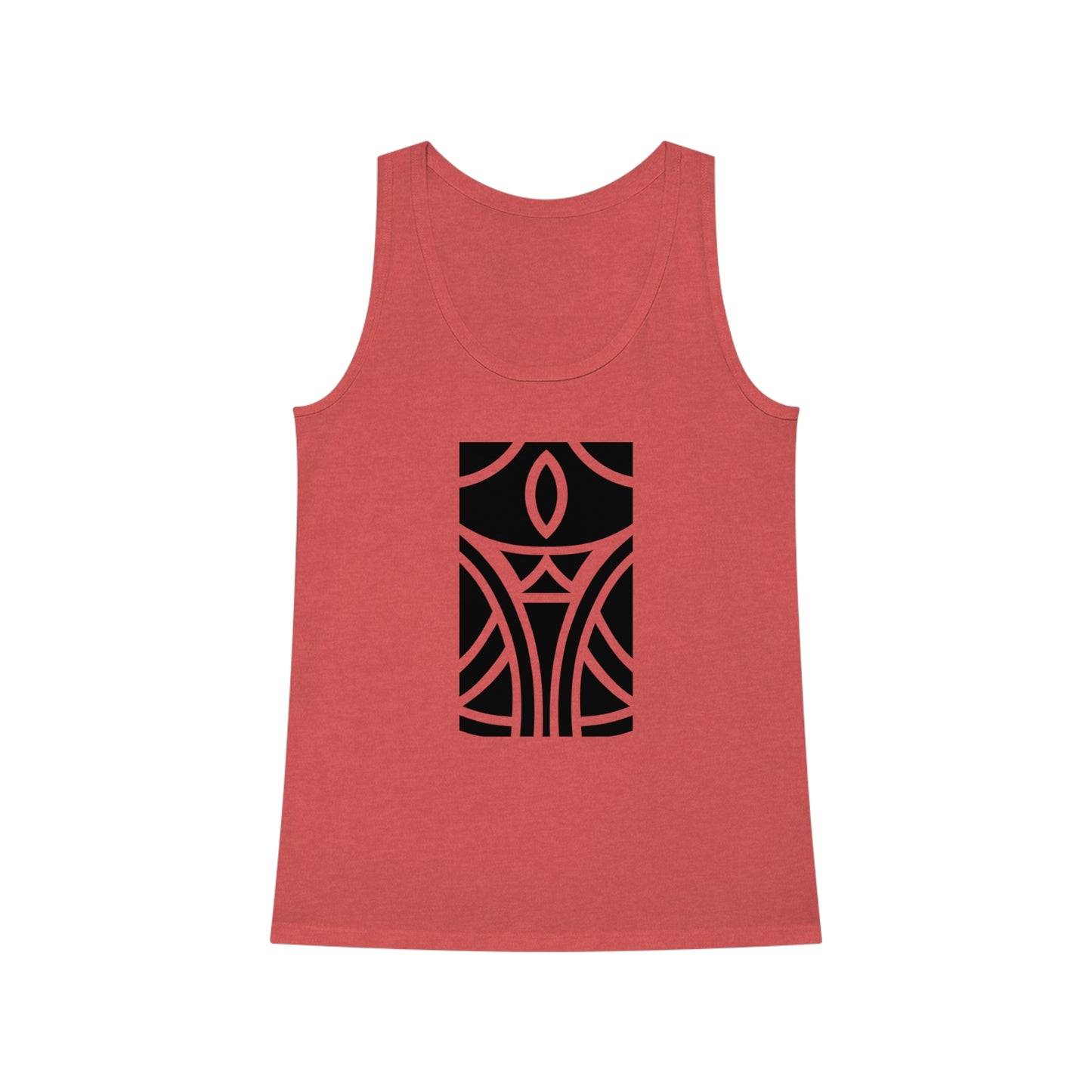 Women's Dreamer 100% Organic Cotton Tank Top (Design 12)