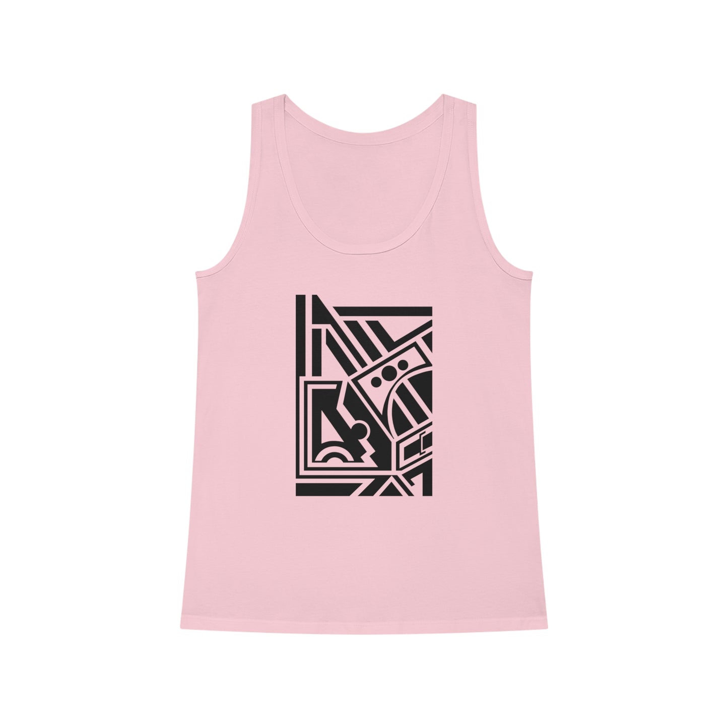 Women's Dreamer 100% Organic Cotton Tank Top (Design 2)