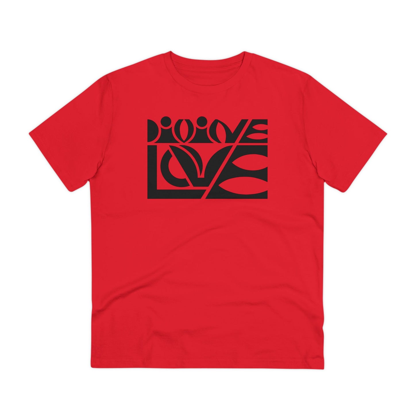 Unisex 100% Organic Cotton Creator T-shirt (Divine Love)