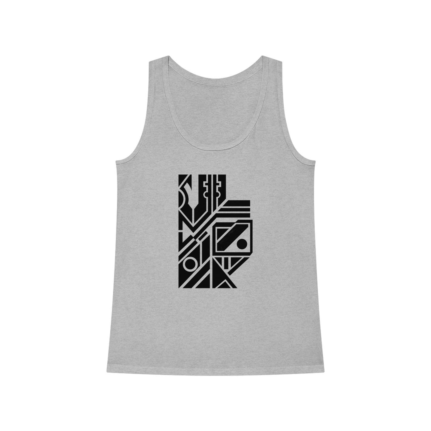 Women's Dreamer 100% Organic Cotton Tank Top (Design 6)