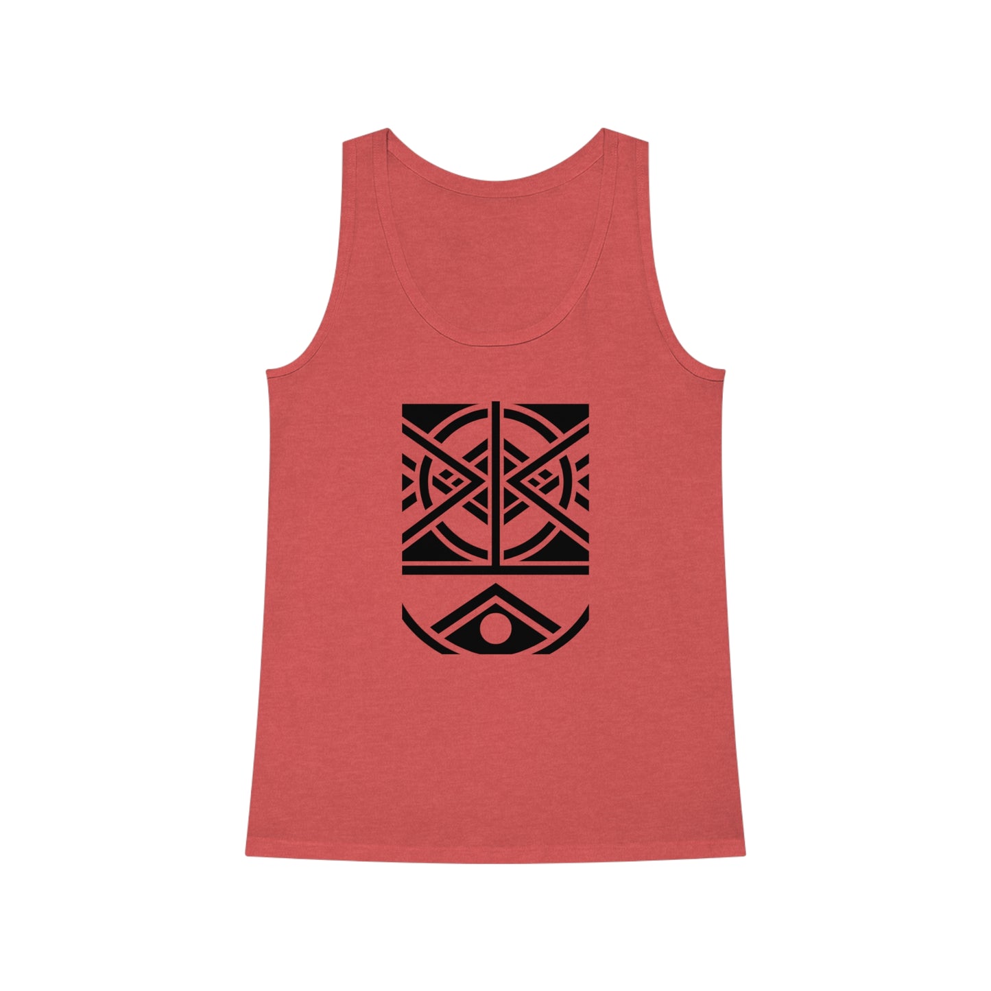 Women's Dreamer 100% Organic Cotton Tank Top (Design 1)