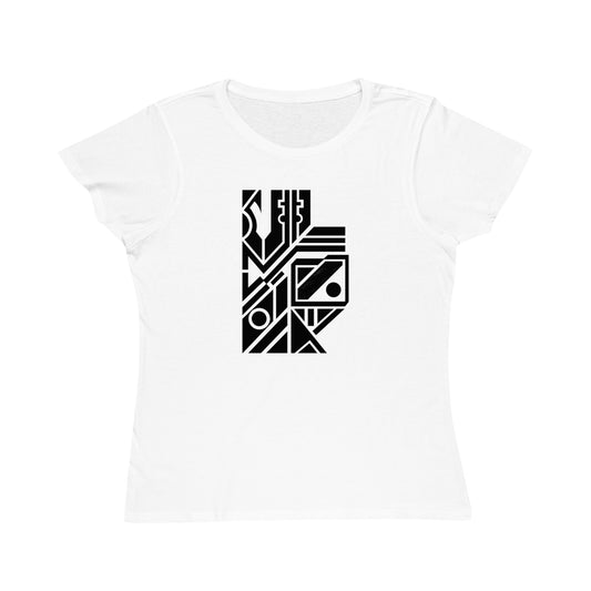 Women's Classic 100% Organic Cotton T-Shirt (Design 6)