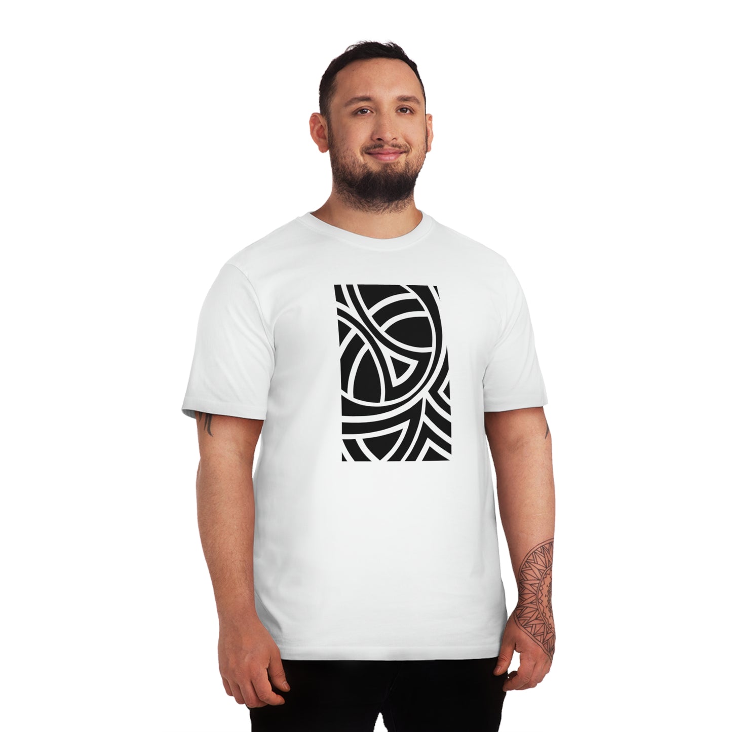 Men's Sparker 100% Organic Cotton T-shirt (Design 4)