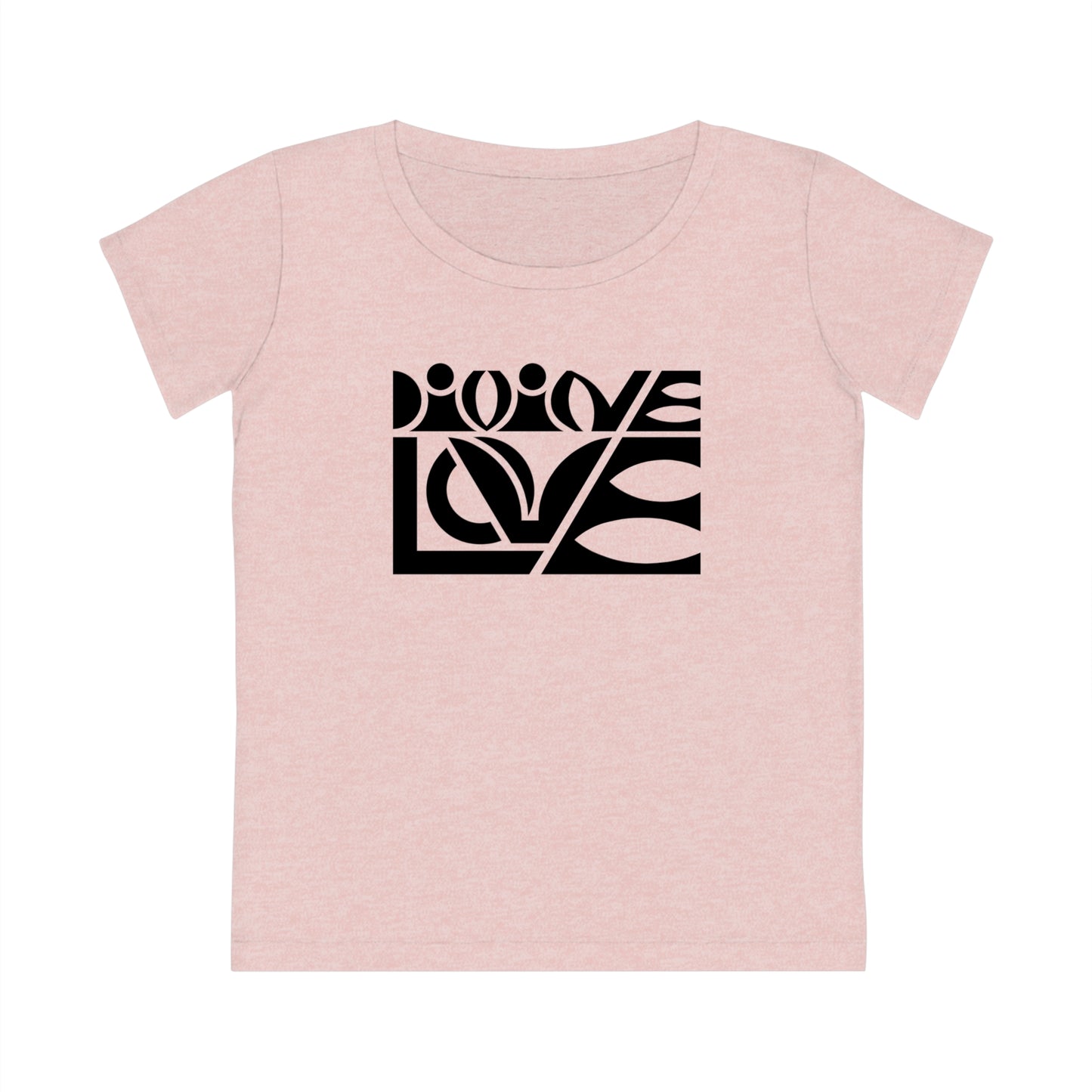 Women's Jazzer 100% Organic Cotton T-shirt (Divine Love)