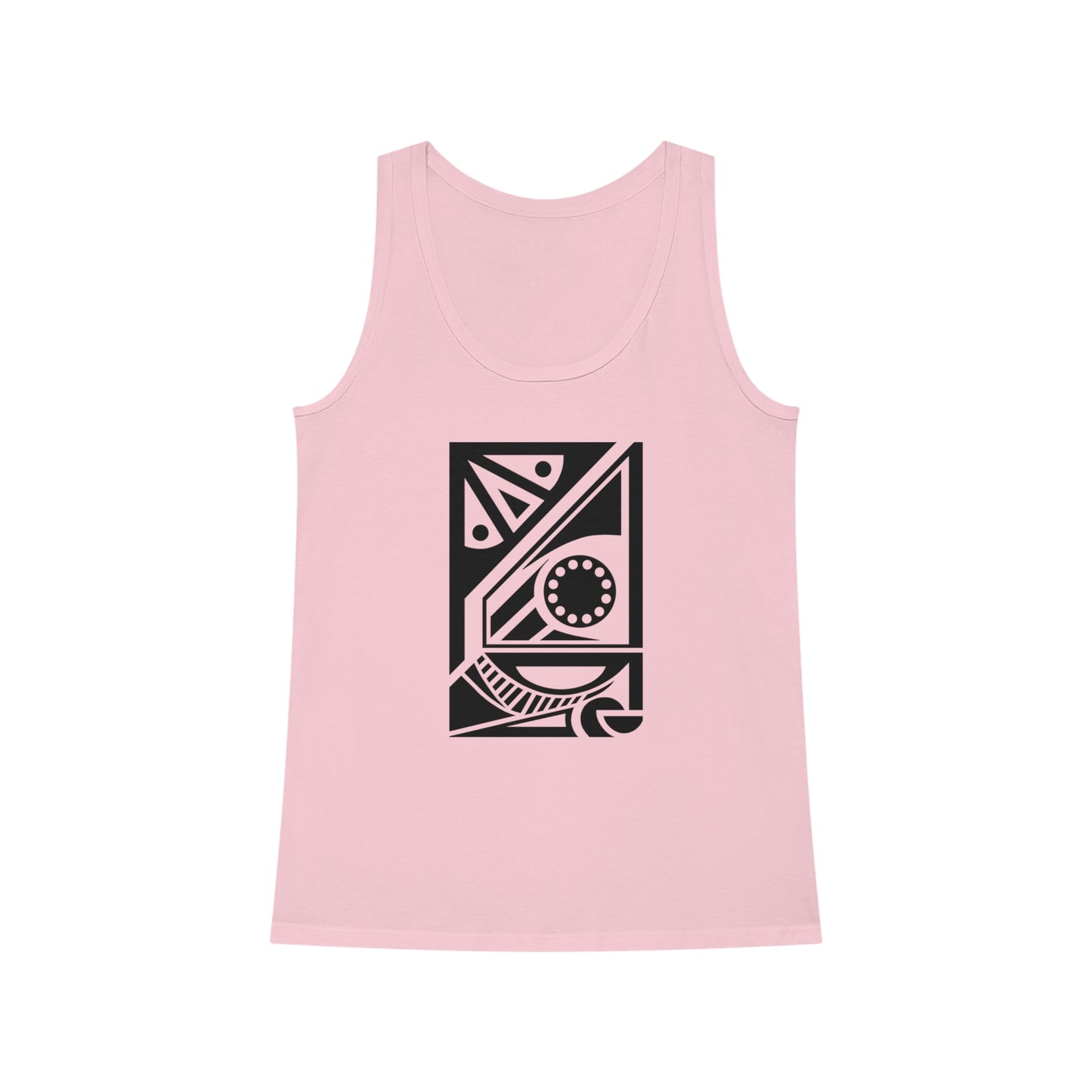 Women's Dreamer 100% Organic Cotton Tank Top (Design 17[2])