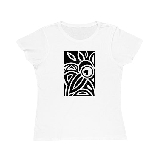 Women's Classic 100% Organic Cotton T-Shirt (Design 23)