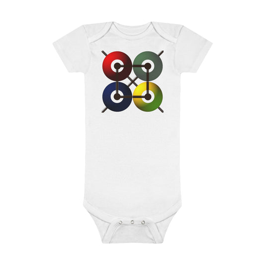 Onesie® 100% Organic Cotton Baby Bodysuit (Design 16)