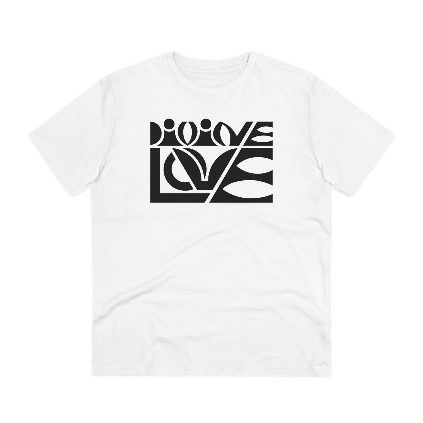 Unisex 100% Organic Cotton Creator T-shirt (Divine Love)