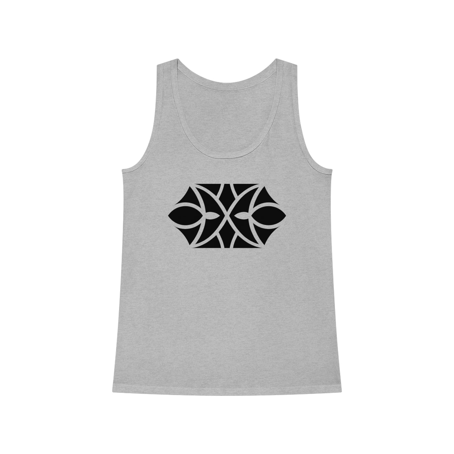 Women's Dreamer 100% Organic Cotton Tank Top (Design 18[2])