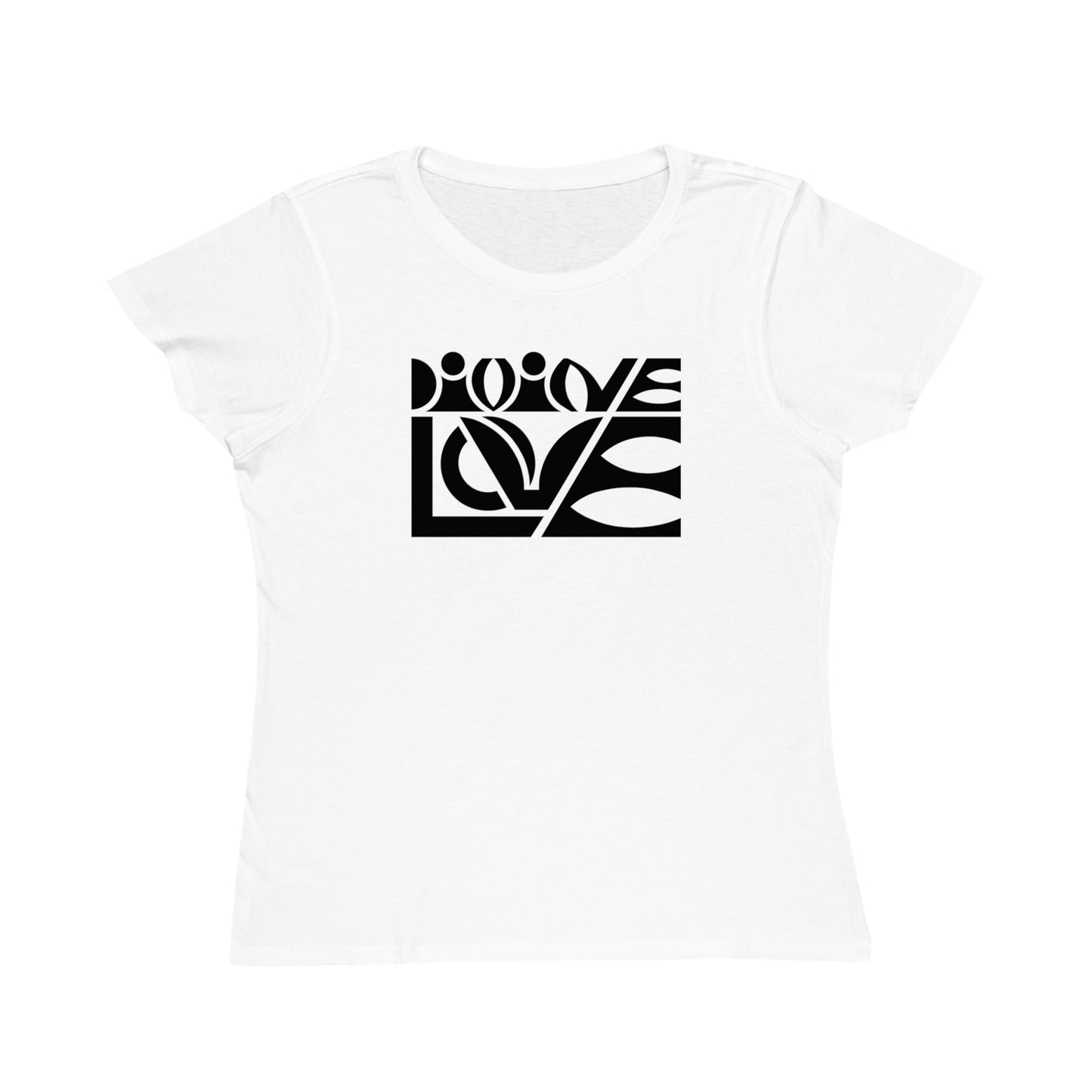 Women's Classic 100% Organic Cotton T-Shirt (Divine Love)