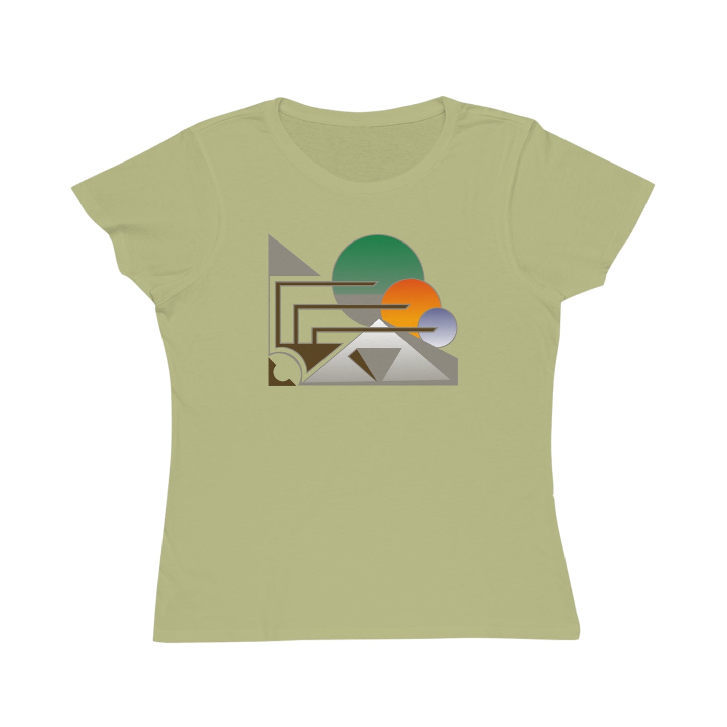 Women's Classic 100% Organic Cotton T-Shirt (Design 13)