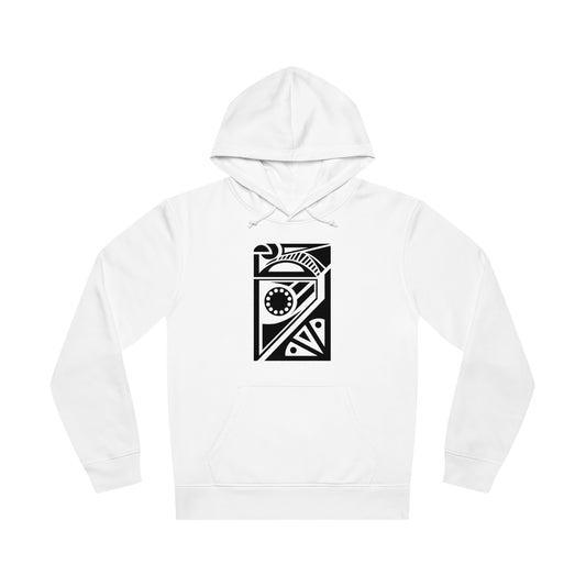 Unisex Drummer Hoodie (85% Organic Cotton and 15% Recycled Polyester) - Design 17