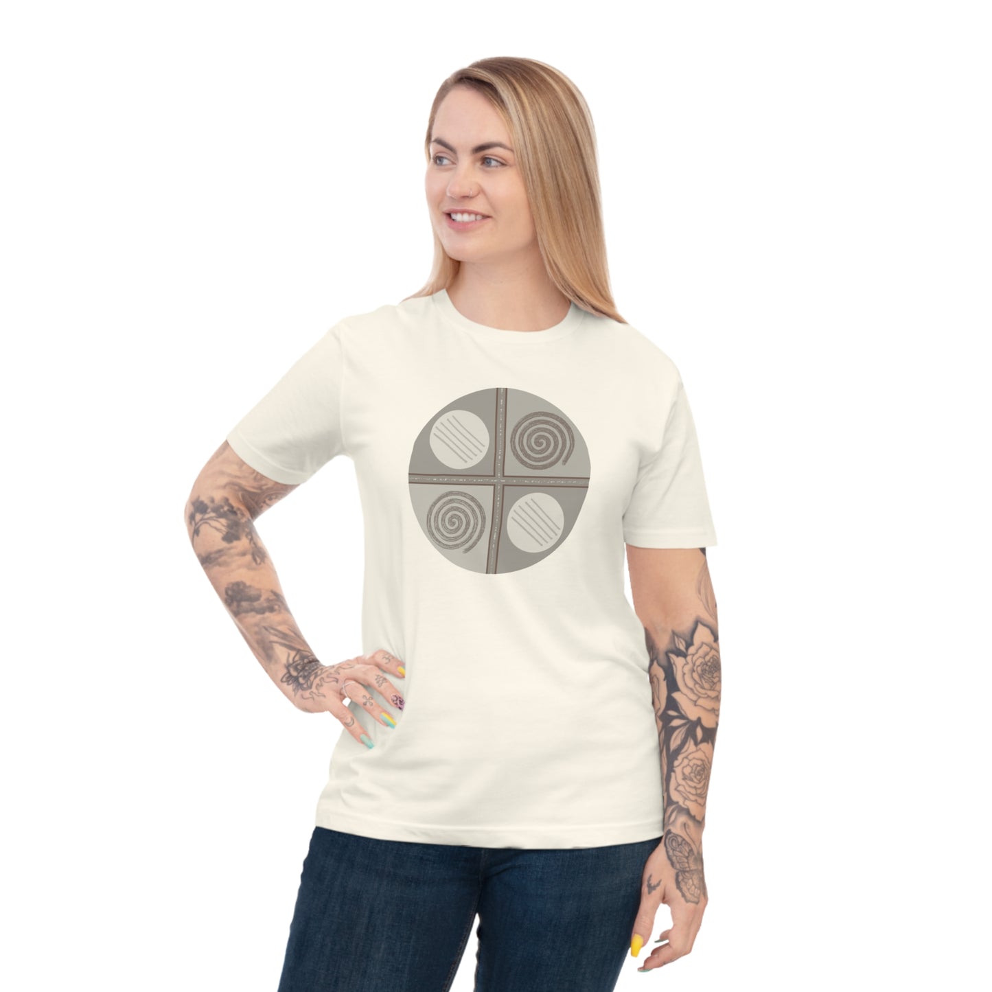 Unisex 100% Organic Cotton Classic Jersey T-shirt (Design 15)